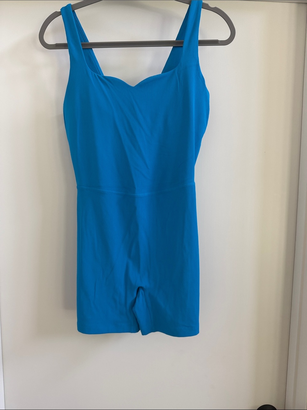 Bright Blue Sleeveless Romper